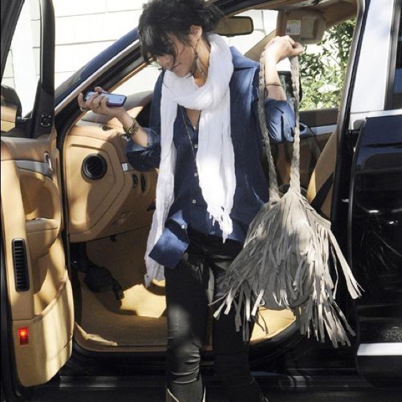 COPY - JJ winters suede fringe bag - Picture 2 of 14